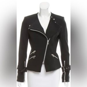 Veronica Beard  Black Moto Jacket